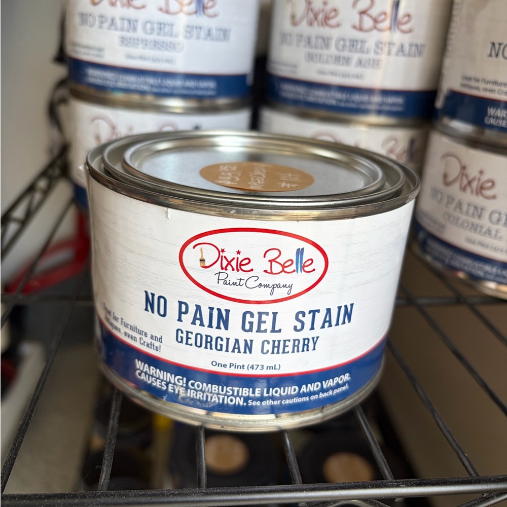 No Pain Gel Stain by Dixie Belle -Georgian Cherry